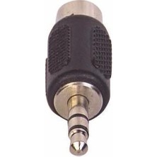 Powermaster 3.5 mm Stereo Erkek/1 Rca Tos Dişi Çevirici Jack