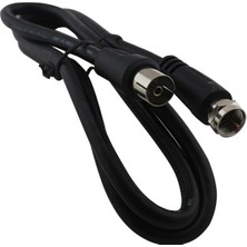 Powermaster 60 Ohm Dişi / F Erkek 1.2 Metre Kablo