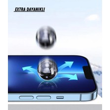 Uniqanatolia iPhone 14 Pro Max Antı-Statıc 3D Toz Tutmayan Kırılmaz Ekran Koruyucu