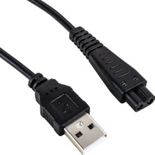 Powermaster Tıraş Makinaları Için USB Şarj Kablosu 59 cm (3)