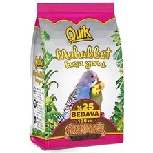 Quik Muhabbet Kuşu Yemi 500 gr