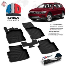 S-Dizayn S-Dizayn VW Tiguan 4D Havuzlu Paspas 2016 ve Üzeri A+Kalite