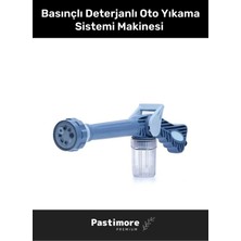 Pastimore Ez Jet Water Cannon Basınçlı Deterjanlı Oto Yıkama Sistemi Makinesi Su Tabancası Sulama Başlığı