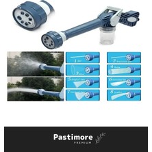 Pastimore Ez Jet Water Cannon Basınçlı Deterjanlı Oto Yıkama Sistemi Makinesi Su Tabancası Sulama Başlığı