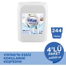 Viking Yumuşatıcı Sensitive 5 kg x 4