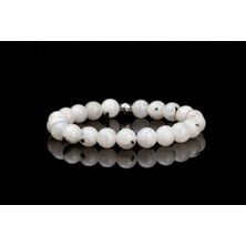 Kendin Gibi 1. Kalite Ay Taşı Doğal Taş Bileklik – 8 mm