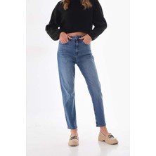 Finger Print Mavi Slim Fit Mom Jean