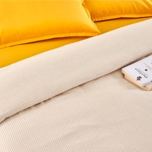 Taç Plain Bmr Çift Kişilik Private Set Sarı