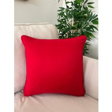 Tuğçe Demir Home Desıgn Hardal Fitil Kenar Dekoratif Kırlent İç Dolgulu 43X43