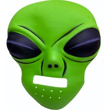 Ghoulish Productions Green Alien Mask 45X30 cm ( Uzaylı )