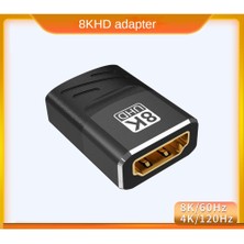 Sagrado 8k HDMI Uyumlu Adaptör 2.1 Dişi Genişletici Uyumlu 8k 60Hz 4K 120Hz 48GBPS Hdr Video Tv Projektörü Için (Yurt Dışından)