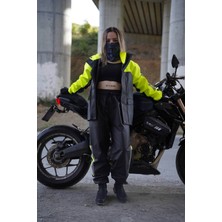 Motobros Neon Premium Cepli Astarlı Motosiklet Yağmurluğu (Garantili Ürün)