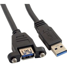 Nantuan-HB U3-035 Cy USB 3.0 A Erkek - Dişi Uzatma Kablosu 0.8m (Yurt Dışından)