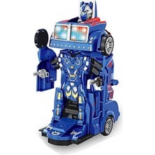 Tuengi Store Şarjlı Uzaktan Kumandalı Transformers Araba Optimus Prime Robota Dönüşen Tır