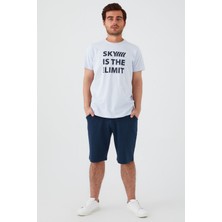 Arnetta Sky Açık Mavi Erkek Bermuda Takım