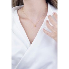 Sose Moda O Harfli Gold Zincir Kolye