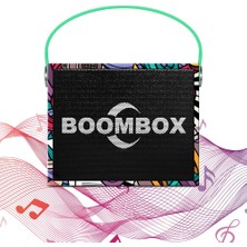 Gorgeous Bluetooth Hoparlörler Taşınabilir Bluetooth Hoparlörler Stereo Kablosuz Yeşil (Yurt Dışından)