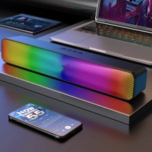 Gorgeous Cep Telefonlarına Uygun Rgb Bluetooth Hoparlör Renkli Çerçeve (Yurt Dışından)