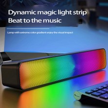 Gorgeous Cep Telefonlarına Uygun Rgb Bluetooth Hoparlör Renkli Çerçeve (Yurt Dışından)