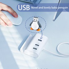 Gorgeous 16GB Yenilik Sevimli Bebek Penguen USB 2.0 Flash Sürücü Veri Memory Stick Cihazı - Siyah Beyaz (Yurt Dışından)