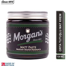 Morgan's Pomade Matt Paste Brazilian Orange - Mat Görünümlü Orta Tutuşlu Saç Şekillendirme Kremi 120 ml