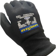 Goodyear Iş Eldiveni - 20-874 Palm Kap.poly Siyah - 10