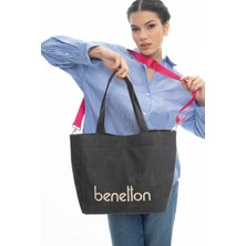 United Colors Of Benetton Benetton Kadın Kol Çantası Siyah BNT1163