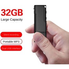 Gorgeous USB Flash Sürücü Mp3 Mini Kaydedici Kalem 3 Fonksiyonlu 32GB U Disk (Yurt Dışından)