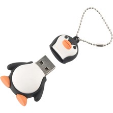 Gorgeous 32GB Yenilik Sevimli Bebek Penguen USB 2.0 Flash Sürücü Veri Memory Stick Cihazı - Siyah Beyaz (Yurt Dışından)