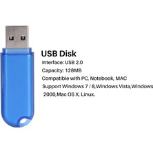 Gorgeous Veri Depolama Için 128MB Usb2.0 Flash Sürücü Memory Stick Depolama U Disk (Yurt Dışından)