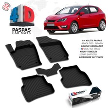 S-Dizayn S-Dizayn Seat Ibiza 4D Havuzlu Paspas 2009-2017 A+Kalite