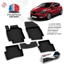 S-Dizayn S-Dizayn Renault Clio 4 4D Havuzlu Paspas 2012 ve Üzeri A+Kalite