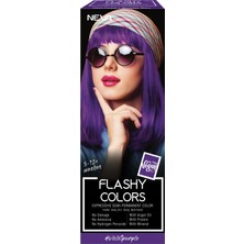 Neva Flashy Colors Yarı Kalıcı Saç Boyası Menekşe Moru-Violet Purple