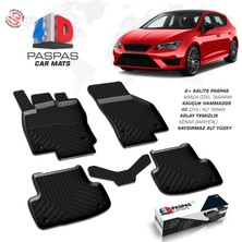 S-Dizayn S-Dizayn SEAT Leon 4D Havuzlu Paspas A+Kalite 2013 ve Üzeri