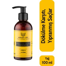 Ashley Joy Yıpranmış Saçlar İçin Bitkisel Saç Bakım Yağı 100 Ml