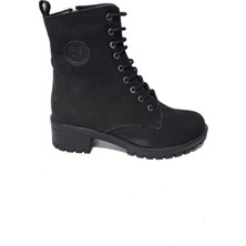 Öztürk Bağcıklı Fermuarlı Deri Kadın Bot MARKA-837