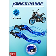 Mavi Cf Moto 150NK 250NK 400NK Ayarlanır Spor Manet Motosiklet Manet