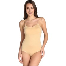 Hepsine Rakip Kadın Ip Askılı Çıtçıtlı Body Atlet  2 Li Paket