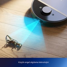 Philips 7000 Serisi Aqua Islak ve Kuru Temizlik Robotu, Güçlü 5200 Mah Li-Ion PIL,5000 Pa Emiş Gücü, 360 Lazer Navigasyon, EPA11 Filtre, Homerun Mobil