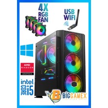 Biggamex ATX03 İ5-4570 16GB Ram 512GB SSD RX550 Masaüstü Oyuncu Bilgisayarı