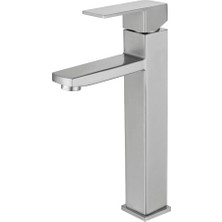 Fleko Inox Çanak Lavabo Bataryası (Mat Krom)