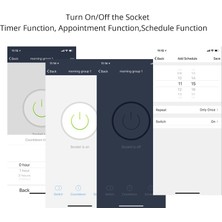 Sourcingasia Esooli Ab Standardı Google Home Alexa Ses Kontrolü 1/2 Gang Dokunmatik Anahtarı Tuya Smartlife Wifi App Kontrol Işık Anahtarı (Yurt Dışından)