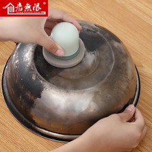 Guangdong Spirit Pot Fırçası Artefakt Kireç Çözücü Yağlı Fırça Temizleme Fırçası Kısa Saplı Mutfak Temizleme Gadget'ı Güçlü Sünger Fırça (Yurt Dışından)