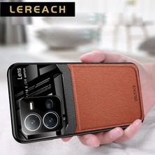 Guangdong Spirit Lereach For Vivo V25 5g / V25E Lens Her Şey Dahil Koruma Yığılmış Yumuşak Tpu Deri Kılıf Kapak (Yurt Dışından)