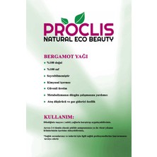 Proclis %100 Doğal Bergamot Yağı - Bergamot Oil, Cam Şişe Sprey Başlıklı 10 ml