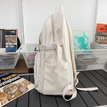 Jingyikeji Joypessıe Moda Genç Su Geçirmez Sırt Çantası Lise Kız Erkek Okul Çantası Naylon Siyah Sırt Çantası Kadın Dizüstü Mochila (Yurt Dışından)