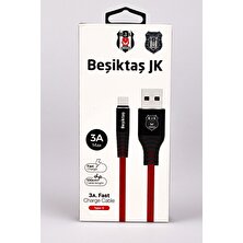 Beşiktaş Orjınal Lisanslı Data+Sarj Kablosu Kbl-1903 3a Type C 1mt