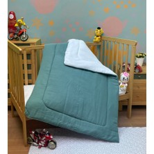 Komfort Home Müslin %100 Organik Pamuk Yumuşak Çift Taraflı Bebek Yorganı