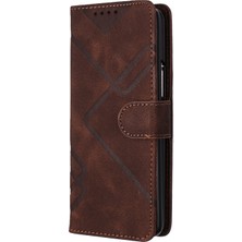 Yihang Boutique Samsung Galaxy Z Fold 4, Kart Yuvası Standlı Flip Cüzdan Pu Deri Manyetik Kapak (Yurt Dışından)
