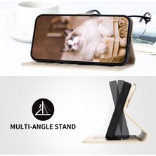 Yihang Boutique Samsung Galaxy S22 Plus Kart Tutuculu Deri Manyetik Folyo Kapak, Kickstand - Tpu Darbeye Dayanıklı Dayanıklı Koruyucu Telefon Kılıfı (Yurt Dışından)